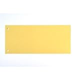 Produkt-Bild: Trennstreifen RC-Karton 190g gelb 220x105mm 100 St VE=1