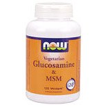 Review NOW Foods  / Glucosamine & MSM Vegetarian 120 Vcaps, NOW Foods