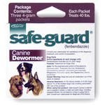 Intervet Safe-guard Canine Dewormer (Dogs 40-lbs) (three 4-gram packets (dogs 40-lbs))