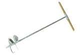 Eigenschaften bauCompany24  / HANDERDBOHRER VERZINKT, 300 mm für Lochdurchmesser 300 mm