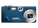 Minolta DiMAGE F300 - Digital camera - 5.0 Mpix - optical zoom: 3 x - supported memory: MMC, SD - blue