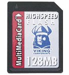  : Viking 128MB MultiMedia Card