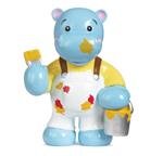WE000474 - FIG-PAINTING HIPPO Webkinz Figurine New Code Sealed With Tag