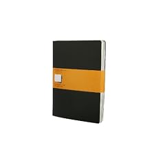 Moleskine Ruled Cahier Journal Black XLarge: set of 3 Ruled Journals: Extra Large
