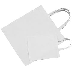 RAYHER - Baumwoll-Tasche, unbedruckt, beige, 25x21 cm