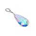 Sterling Silver Swarovski Tear Drop Crystal Pendant