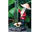 Pointing Gnome Rain Gauge