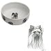 yorkshire_terrier48yorkshire terrier - Yorkshire Terrier Paw Print Bowl Porcelain by Rosalinde
