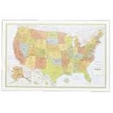 RAND McNALLY USA Wall Map