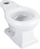 KOHLER 4257-7 Memoirs Round Toilet Bowl, Black Black