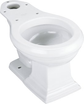 Buy KOHLER Memoirs Round-Front Toilet Bowl, Black Black #K-4257-7