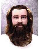 Hairart 10 long Mannequin Men s Head with Beard 4015B0002SVDRY