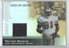 2003 Bowman's Best Single Coverage Jerseys #SCRTO - Terrell Owens/100
