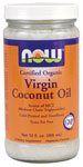 Organic Virgin Coconut Oil by NOW Foods - (100% - 12 oz. Liquid)