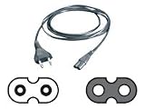 Rotronic ROLINE Netzkabel Netzkabel Euro/Stecker - Euro/Buchse schwarz 1.8 m schwarz