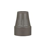 Drive Medical 3/4 inches crutch tips, Grey - 1 pair