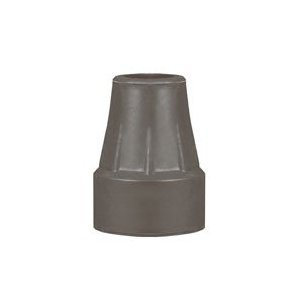 Drive Medical 3/4 inches crutch tips, Grey - 1 pair