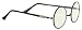 2178qNQ3 ML. SL75  RAY BAN 5095 2000 SHINY BLACK PLASTIC EYEGLASSES, 52mm 16mm