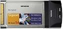 Siemens Gigaset PC Card 54 Mbit Wireless LAN Cardbus (PCMCIA) Netzwerkkarte f&uuml;r Laptops