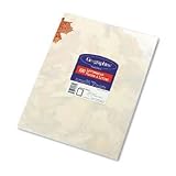 GEOGRAPHICS / GEO53064 / Crushed Leaves Business Suite Letterhead, 24#, 8-1/2 x 11, 100 Sheets per Pack / Sold as 1 PK
