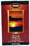 Green Tea Decaffeinated Organic by NOW Foods -(30 Bags)