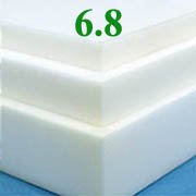 Soft Sleeper 6.8 Cal King 4 Inch Thick Visco Elastic Memory Foam Mattress Pad Topper USA Made