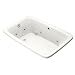 KOHLER K-1158-H2-0 Bancroft 5.5-Foot Experience Whirlpool, White