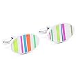 Paul Smith enamel cufflinks