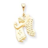 10k Angel Pendant