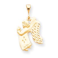 10k Angel Pendant
