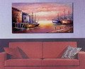 2179QeIBdqL. SL160  Modern Oil Painting on Canvas Stretched Framed on Wooden Frame   Origin of Life Reviews