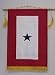 Outdoor Living : Service Banner - ONE Star Satin 8 in. x 14 in. Blue Star