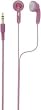 JVC Pink Gummy Headphones HA-F130-P