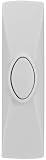 GE 19215 Direct Wire Door Chime Push Button, White