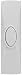 GE Direct Wire Door Chime Push Button, White #19215