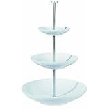 Produkt-Bild: ASA Selection Grande Etagere tiefe Schalen 3-stufig weiss (2.Wahl) + 1x CoffeeCube nach Wahl (je Bestellung) kostenlos dazu