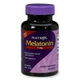 Natrol Melatonin 1mg, 180 Tablets (Pack of 2)