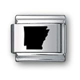 Body Candy Italian Charms Laser ARKANSAS