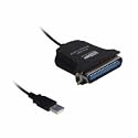 Câble USB-imprimante parallèle Centronics Noir
