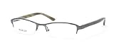 GUCCI EYEGLASSES - AUTHENTIC GUCCI 1721/Y 3U5 GRAY GREEN SEMI-RIMLESS METAL EYEGLASSES 52mm