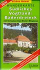  : Doktor Barthel Wander- und Radwanderkarten, S&uuml;dliches Vogtland, B&auml;derdreieck: Mit Ortsplan Bad Elster, Ringweg. Wander-, Ski- und Radwanderkarte