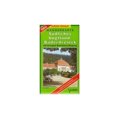 Doktor Barthel Wander- und Radwanderkarten, S�dliches Vogtland, B�derdreieck: Mit Ortsplan Bad Elster, Ringweg. Wander-, Ski- und Radwanderkarte