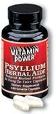 Vitamin Power Psyllium Herbal Aide 100 Capsules