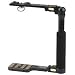 Custom Brackets Folding-S Short Camera Bracket for Short Digital and 35mm Film Cameras or Cameras without a Power Grip.