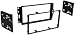 Metra 95-3527 Double DIN Installation Dash Kit for 2004-up Pontiac Grand Prix Vehicles (Black)