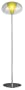 Karim Rashid Soft Apple Green Glass Floor Lamp