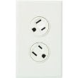360 Electrical 36010-W Rotating Duplex Outlet