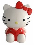 Tirelire Hello Kitty en céramique, 18 cm