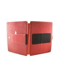 Fire Red iPad Case - Stylish Genuine Stingray Skin Leather