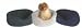 Firstrax Noztonoz LP-22 22 x 19 in Lounger Assorted Colored Sheepskin